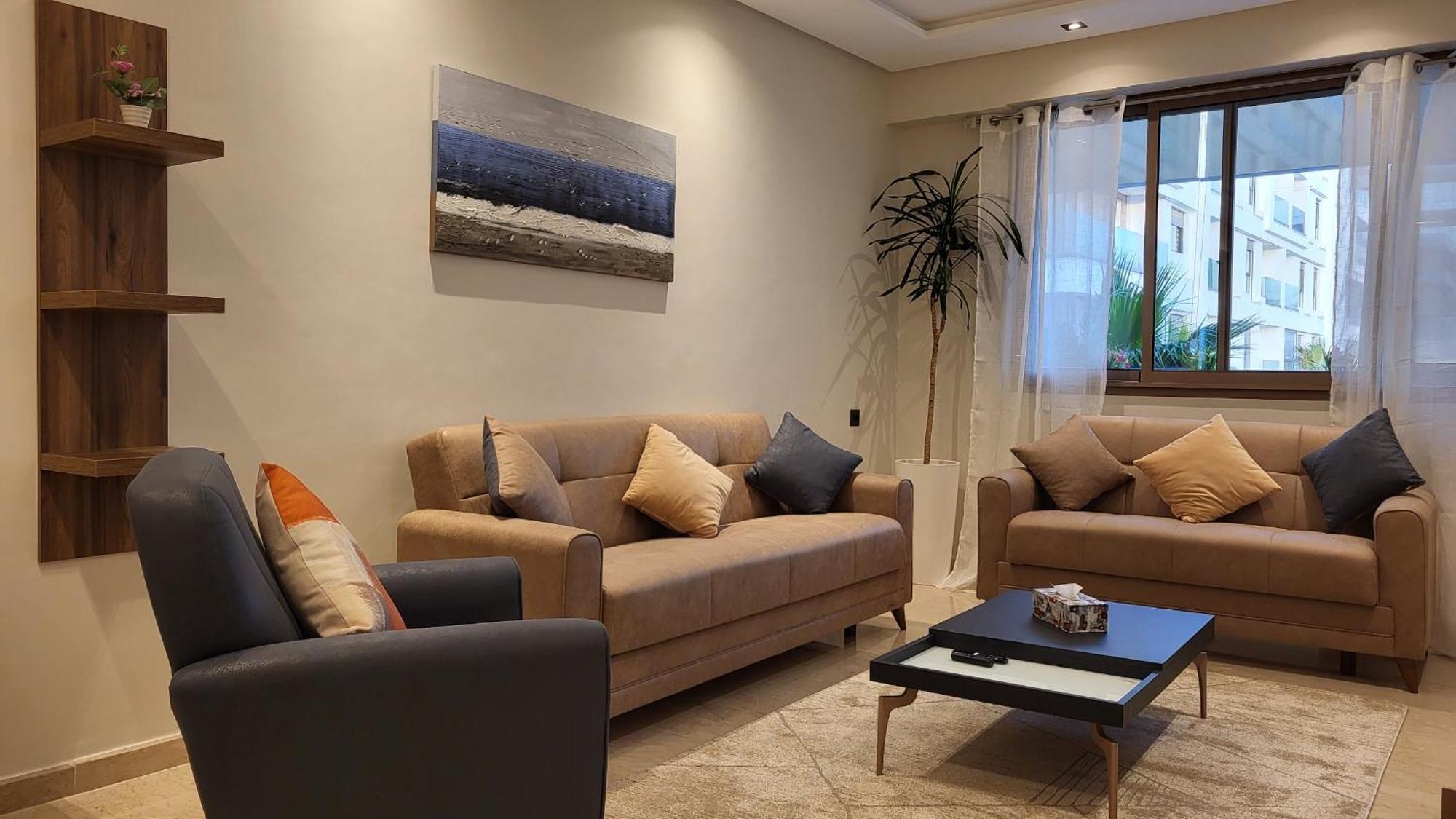 Appartement Bay - Founty - Piscine - A 5mn - Family Agadir